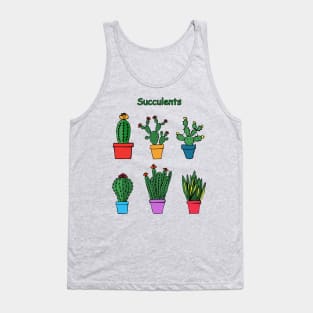 Succulents #1 Tank Top